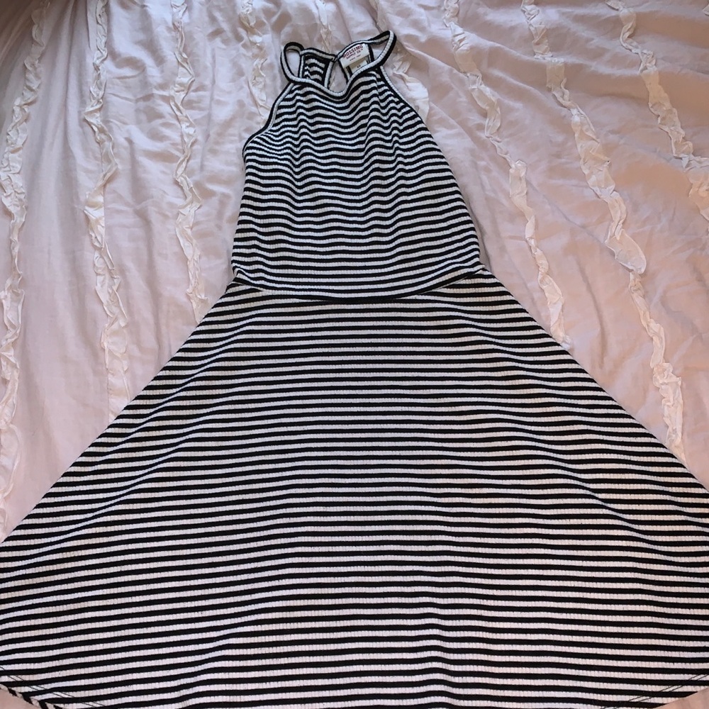 Black & White Stripe Dress